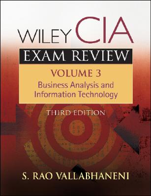 Wiley CIA Exam Review: Business Analysis and Information Technology - Vallabhaneni, Rao