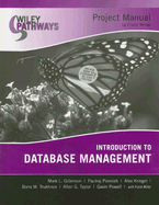 Wiley Pathways Introduction to Database Management, Project Manual