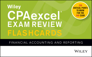 Wileys CPA Jan 2022 Flashcards: Financial Accounting and Reporting