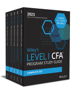 Wiley's Level I Cfa Program Study Guide 2023: Complete Set