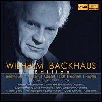 Wilhelm Backhaus Edition: Recordings 1908-1961 - Wilhelm Backhaus (piano); Wilhelm Backhaus (candenza)