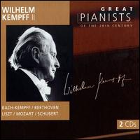 Wilhelm Kempff 2 - Wilhelm Kempff (piano); Bamberger Symphoniker; Ferdinand Leitner (conductor)