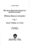 Wilhelm Meister: The Years of Apprenticeship, Bks. 7 and 8