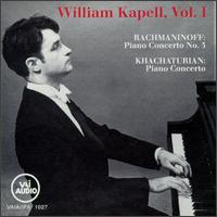 William Kapell, Vol. 1: Rachmaninov & Khachaturian - William Kapell (piano)