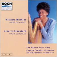William Mathias: Harp Concerto, Op.50/Alberto Ginastera: Harp Concerto, Op.25 - Ann Hobson Pilot (harp); English Chamber Orchestra (chamber ensemble); Isaiah Jackson (conductor)