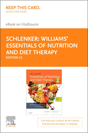 Williams' Essentials of Nutrition & Diet Therapy - Elsevier eBook on Vitalsource (Retail Access Card)