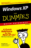 Windows XP for Dummies Quick Reference, 2nd Edition - For Dummies (Creator)