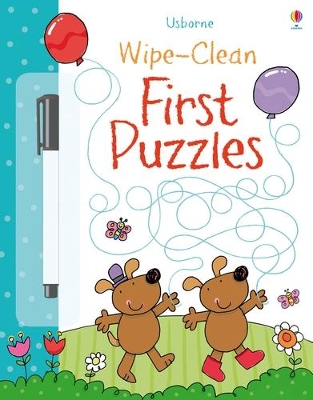 Wipe-clean First Puzzles - Greenwell, Jessica