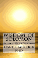 Wisdom of Solomon: Sacred Name Version