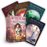 Wisdom of the Hidden Realms Oracle Cards: A 44-Card Deck and Guidebook for Spiritual Guidance, Peace, Happiness, and Prosp Erity