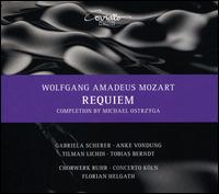 Wolfgang Amadeus Mozart: Requiem (Completion by Michael Ostrzyga) - Anke Vondung (alto); Gabriela Scherrer (soprano); Tilman Lichdi (tenor); Tobias Berndt (bass); ChorWerk Ruhr (choir, chorus);...