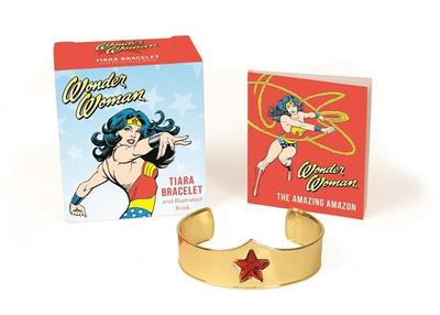 Wonder Woman Tiara Bracelet and Illustrated Book - Manning, Matthew