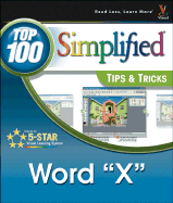 Word 2003: Top 100 Simplified Tips and Tricks - Simon, Jinjer