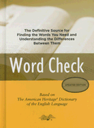 Word Check - Editors of the American Heritage Dictionaries