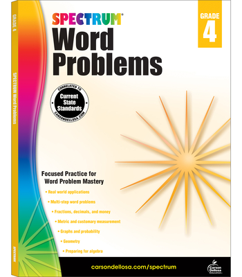 Word Problems, Grade 4 - Spectrum (Compiled by)