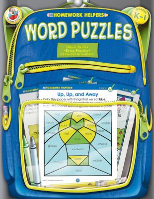 Word Puzzles, Grades K - 1 - Frank Schaffer Publications (Compiled by)