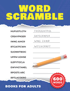 Word Scramble Books for Adults: Word Unscramble