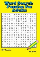 Word Search Puzzles for Adults