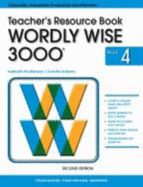 Wordly Wise 3000 Grade 4 Teacher Resource Book-2nd Edition