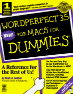 WordPerfect 3.5 F/Macs F/Dummies