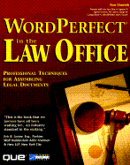 WordPerfect in the Law Office: With Disk