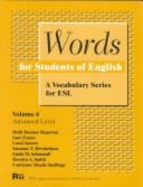 Words for Students of English: Vocabulary Series for English as a Second Language