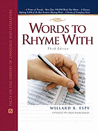 Words to Rhyme with: A Rhyming Dictionary