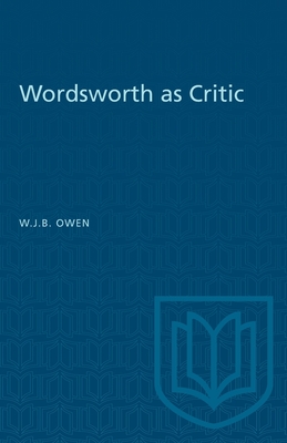 Wordsworth as Critic - Owen, W J B