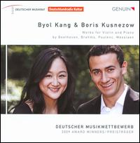 Works for Violin & Piano - Boris Kusnezow (piano); Byol Kang (violin)
