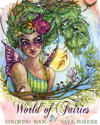 World of Fairies Coloring Book - Burrier, Sara
