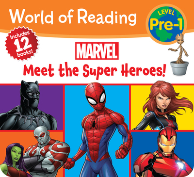 World of Reading Marvel: Meet the Super Heroes!-Pre-Level 1 Boxed Set - Marvel Press Book Group