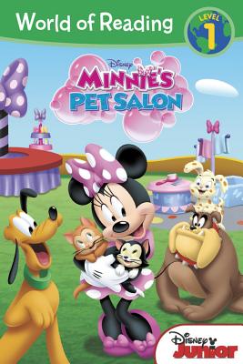 World of Reading: Minnie Minnie's Pet Salon: Level 1 - Disney Books, and Scollon, Bill