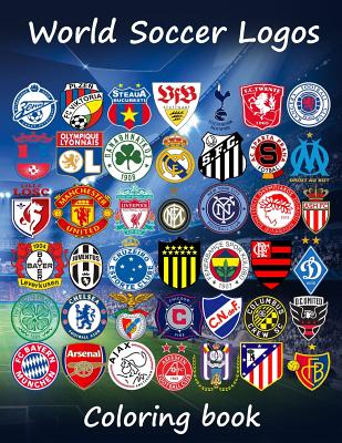 World Soccer Logos: World football team badges of the best clubs in the world, this coloring book is different as in the colored badges are on the cover so you can copy badge. It also has information on each club. There are 80 teams to enjoy. Great for ki - Carney, S J