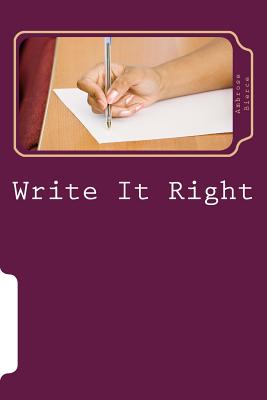 Write It Right: A Little Blacklist of Literary Faults - Bierce, Ambrose