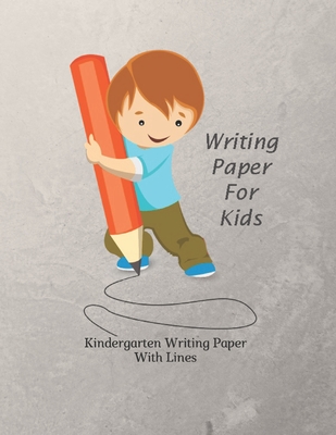 Writing Paper For Kids: Writing Paper for kids with Dotted Lined - 120 pages 8.5x11 Handwriting Paper - Arts, Marshall