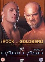 WWE: Backlash - The Rock vs. Goldberg - 