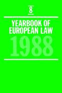 Yearbook of European Law: Volume 8: 1988