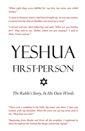 Yeshua First-Person: The Rabbi's Story, In His Own Words   Messianic Jewish Daily Devotional Bible for Men, Women, Children, Teens