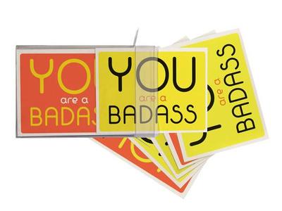 You Are a Badass Notecards: 10 Notecards and Envelopes - Sincero, Jen
