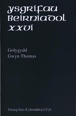 Ysgrifau Beirniadol XXVI - Gee, Gwasg, and Thomas, Gwyn (Editor)