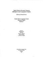 Yupik Eskimo Prosodic Systems: Descriptive and Comparative Studies