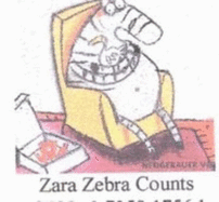 Zara Zebra Counts