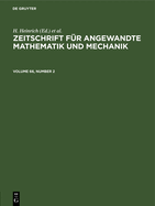 Zeitschrift F?r Angewandte Mathematik Und Mechanik. Volume 66, Number 2
