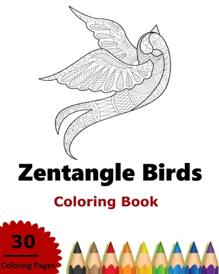 Zentangled Birds Coloring Book - Bacon, Sandra