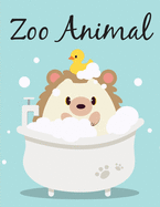 Zoo Animal: An Adult Coloring Book with Fun, Easy, and Relaxing Coloring Pages for Animal Lovers